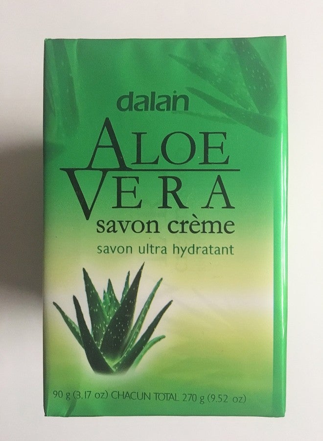 Dalan B'Ellens Dalan Cream Soaps - 3 Pack (Aloe Vera) 90g (3.17 oz) Chacun Total 270g (9.52 oz) - Image 1
